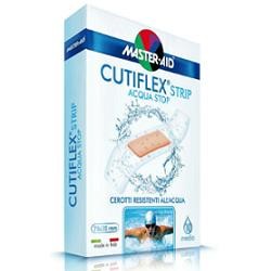 Pietrasanta Pharma Cerotto Master-aid Cutiflex Strip Trasparente Impermeabile Supporto In Poliuretano Grande 10 Pezzi