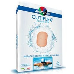 Pietrasanta Pharma Medicazione Autoadesiva Trasparente Impermeabile Master-aid Cutiflex 10x8 5 Pezzi