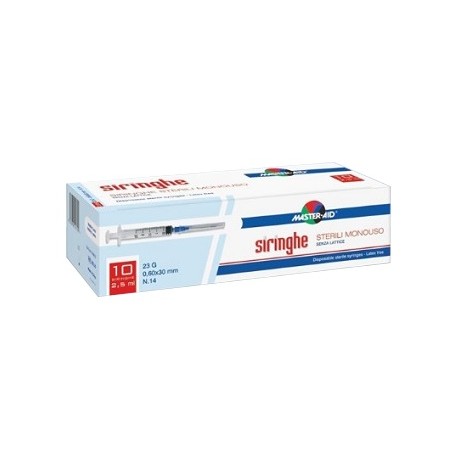 Pietrasanta Pharma Siringa Per Venipuntura Master-aid 10 Ml Gauge 21 10 Pezzi