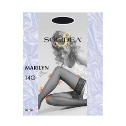 Solidea By Calzificio Pinelli Marilyn 140 Sheer Calza Autoreggente Cammello 3