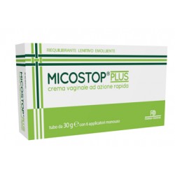 Farma-derma Micostop Plus Crema Vaginale 30 G + 6 Applicatori Monouso