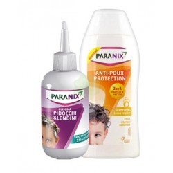 Perrigo Italia Bipacco Shampoo Paranix Trattamento Pidocchi 200 Ml + Shampoo Protection 200 Ml + Pettine