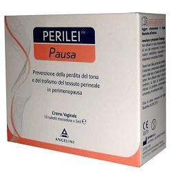 Angelini Perilei Pausa Crema Vaginale 10 Tubetti Monodose Da 5ml