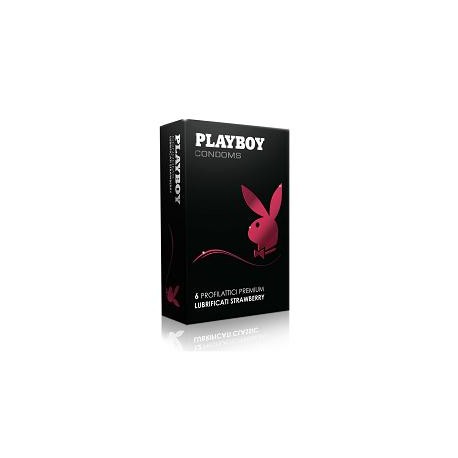 3gm Profilattico Playboy Lubrificato Strawberry 3 Pezzi