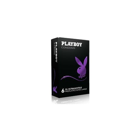 3gm Profilattico Playboy Extra Large Ultrasottile 6 Pezzi