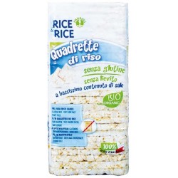 Probios Rice&rice Quadrette Di Riso Senza Sale E Senza Lievito 130 G