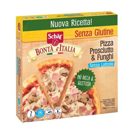 Dr. Schar Schar Surg Pizza Prosciutto&funghi Bonta'italia 700 G