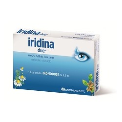 Iridina Due Collirio 10 Ampolle Monodose 0,5 ml 0,05%