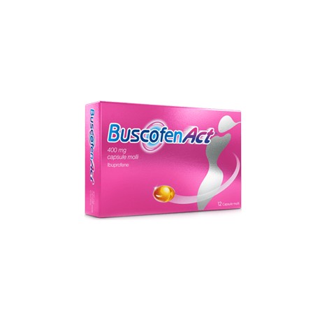 Buscofenact 12 Capsule Molli 400 mg