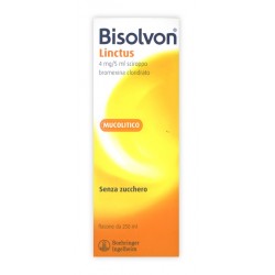 Bisolvon Linctus Sciroppo Fluidificante 250 ml 4 mg/5 ml