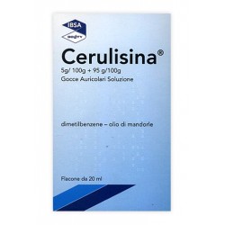Ibsa Farmaceutici Italia Cerulisina 4,6g /100 Ml + 87 G/100 Ml Gocce Auricolari Soluzione