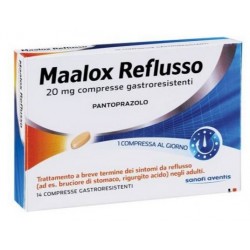 Maalox Reflusso 14 Compresse Gastroresistenti 20 mg