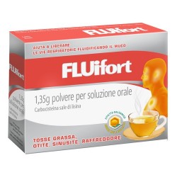 Dompe' Farmaceutici Fluifort 12bust Soluzione Orale Polvere 1,35g