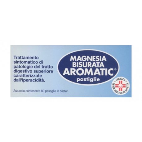 Pfizer Italia Magnesia Bisurata Aromatic 80 Compresse