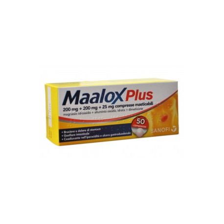 Sanofi Maalox Plus Sospensione Orale/ Compresse Masticabili