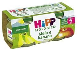 Hipp Italia Hipp Bio Omogeneizzato Mela Banana 100% 2x80 G