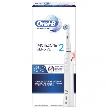Oralb Power Pro 2 Spazzolino Elettrico Protezione Gengive