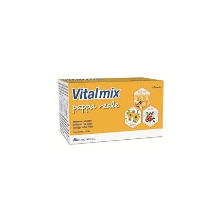 OFFERTA 1+1 Omaggio Vitalmix Pappa Reale 10 FLACONCINI Integratore Pappa Reale / Vitamina C