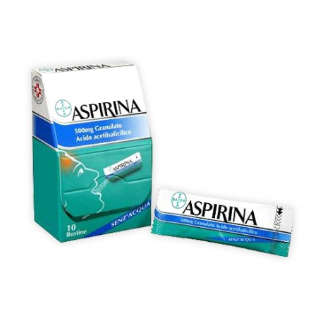Aspirina 10 Buste Granulato Effervescente 500 mg