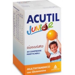 Acutil Junior Cioccolato 40 Compresse Multivitaminico per bambini