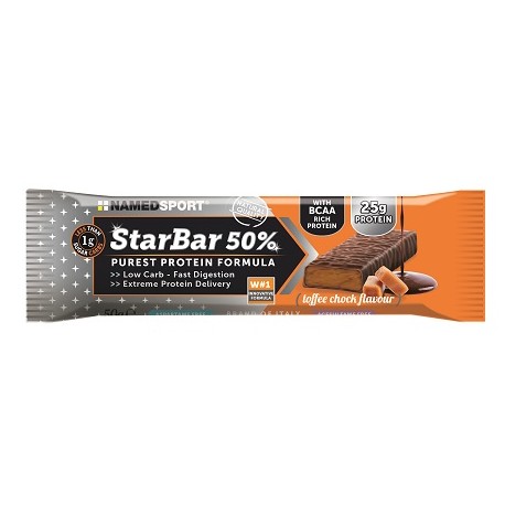 STARBAR 50% PROTEIN TOFFEE CHOCK FLAVOUR 50 G