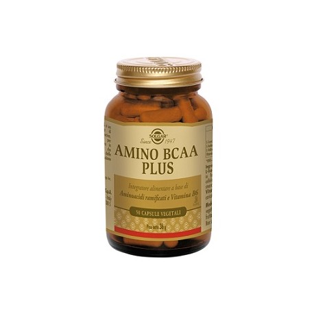 Solgar Amino BCAA Plus 50 capsule vegetali