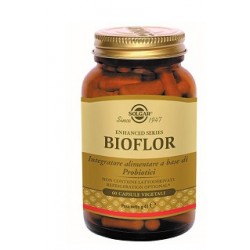 Solgar Bioflor 60 capsule vegetali Integratore probiotici