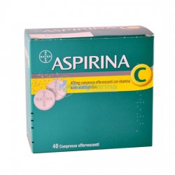 Aspirina C Antinfluenzale 40 Compresse Effervescenti 400 mg + 240 mg con vitamina C