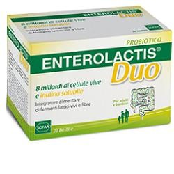 Enterolactis Duo Fermenti Lattici e Fibre 20 Bustine
