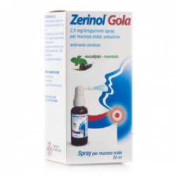 ZERINOL GOLA*spray 20 ml 2,5 mg/erog