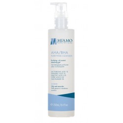 Miamo Acnever AHA/BHA Purifying Cleanser Gel Detergente Purificante Sebo-Normalizzante 250ml