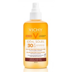 Vichy Ideal Soleil SPF30+ Acqua Solare Protettiva Abbronzatura Intensa 200ml