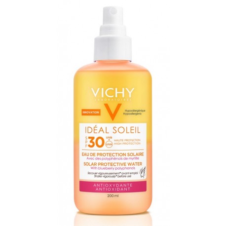 Vichy Ideal Soleil SPF30+ Acqua Solare Protettiva Antiossidante 200ml