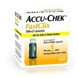 Roche Diabetes Care Italy Lancette Pungidito Accu-chek Fastclix 100 + 2 Pezzi