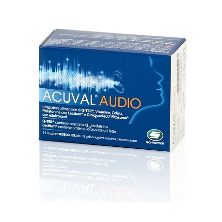 Scharper Acuval Audio 14 Bustine Orosolubile 1,8 G