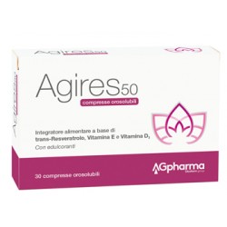 Ag Pharma Agires 50 30 Compresse Orosolubili Scatola 5,4 G