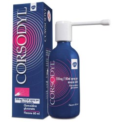 Corsodyl Spray Orale 60 ml 200 mg/100 ml