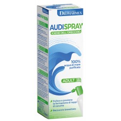 Pasquali Audispray Adult Soluzione Di Acqua Di Mare Ipertonica Spray Senza Gas Igiene Orecchio 50ml