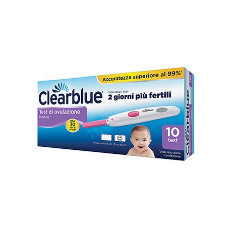 Procter & Gamble Test Ovulazione Clearblue Ovulation Digital 10 Stick