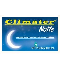 Abi Pharmaceutical Climater Notte 20 Compresse Orosolubili 600mg