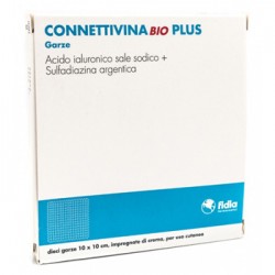Fidia Farmaceutici Connettivinabio Plus Garza 10 X 10 Cm 10 Pezzi