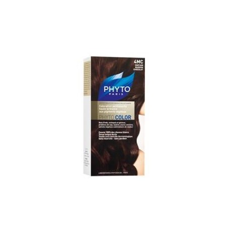 Phyto Phytocolor 4MC Castano Marrone Cioccolato Colorazione capelli lunga durata