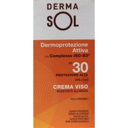 Meda Pharma Dermasol Crema Viso Protezione Alta 30+ 50 Ml