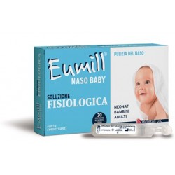 Recordati Eumill Naso Baby Soluzione Fisiologica 20 Monodose 5 Ml