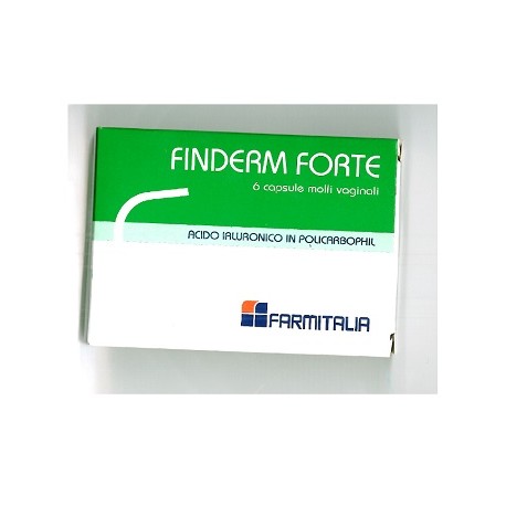 Farmitalia Finderm Forte Capsule Molli Vaginali Confezione Da 6 Pezzi