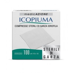 Desa Pharma Garza Compressa Idrofila Icopiuma 10x10cm 100 Pezzi