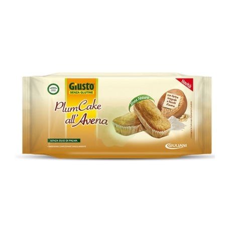 Giuliani Giusto Senza Glutine Plumcake All'avena 180 G