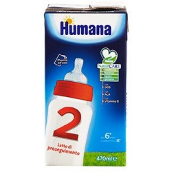 Humana Italia Humana 2 Gos 1 Slim Pack Da 470 Ml