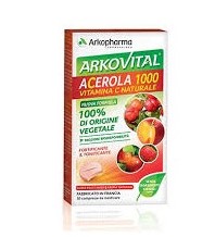 Arkopharma Acerola 1000 Integratore Alimentare per le Difese Immunitarie 45 cpr